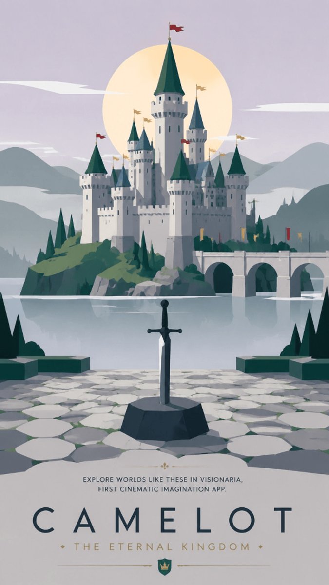 Camelot 奇幻旅行海报