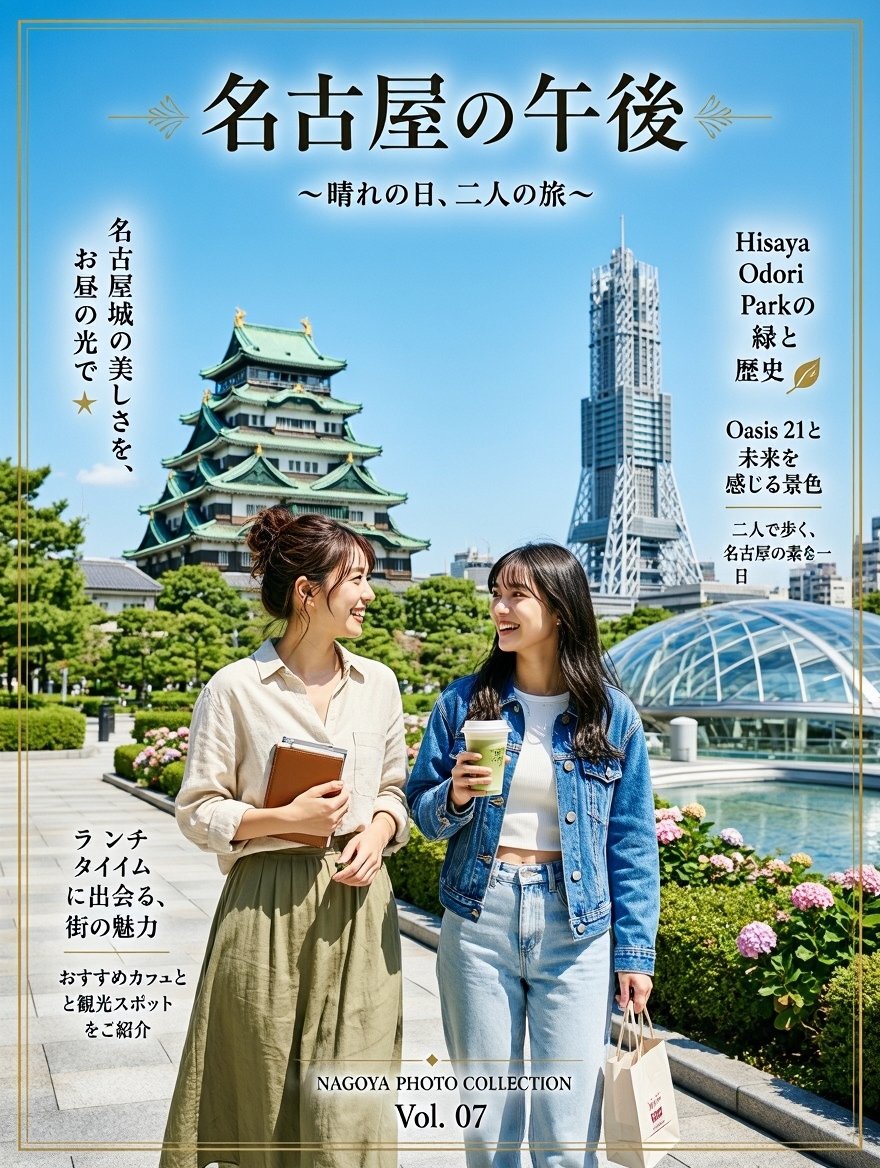 名古屋午后旅行海报