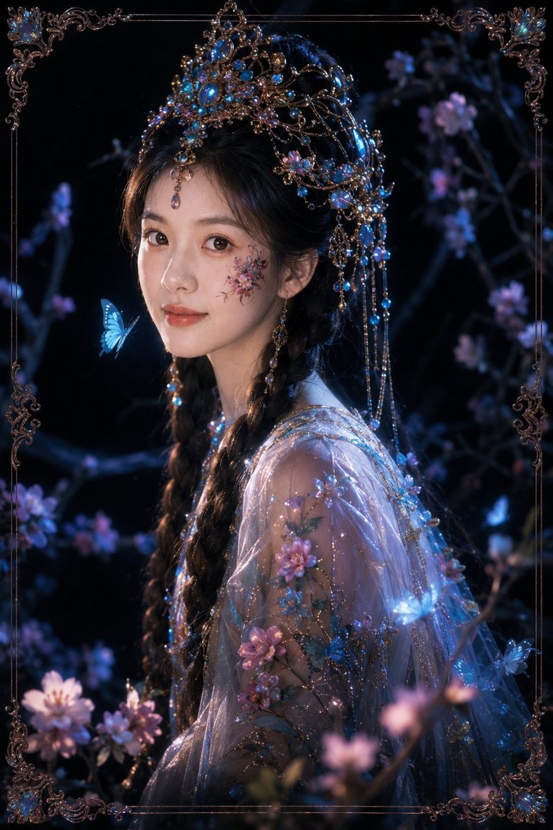 暗黑奇幻东方神话肖像
